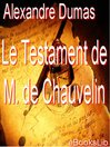 Le testament de M. de Chauvelin (eBook)